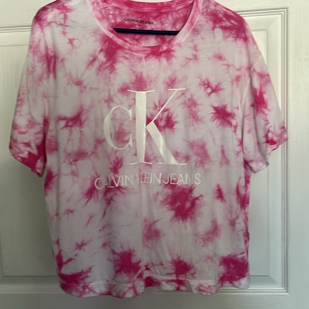 Tye Dyed Calvin Klein tee